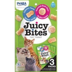 Inaba Juicy Bites macska snack tintahal és házi húsleves