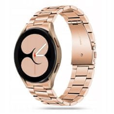 Tech-protect Stainless szíj Samsung Galaxy Watch 4 / 5 / 5 Pro / 6, blush gold