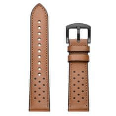 Tech-protect Leather szíj Samsung Galaxy Watch 4 / 5 / 5 Pro / 6, brown