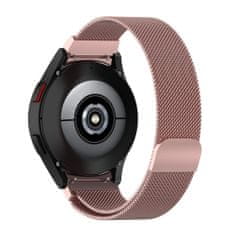 Tech-protect Milanese szíj Samsung Galaxy Watch 4 / 5 / 5 Pro / 6, rose gold