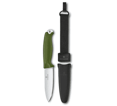 Victorinox 3.0902.4 Venture Olive kültéri kés 10,5 cm, olíva zöld, TPE polimer, hüvely