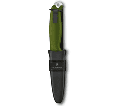Victorinox 3.0902.4 Venture Olive kültéri kés 10,5 cm, olíva zöld, TPE polimer, hüvely