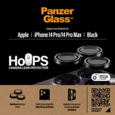PanzerGlass HoOps Apple iPhone 14 Pro/14 Pro Max 1141 - védőgyűrűk a kamera objektívjéhez