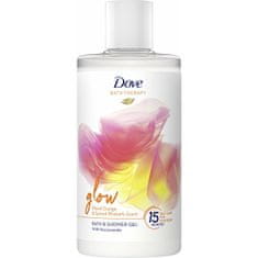 Dove Fürdő-és tusfürdő Bath Therapy Glow (Bath and Shower Gel) 400 ml