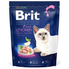 Brit Premium by Nature Cat Adult Csirke 300 g