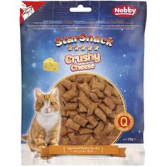 Nobby treat - StarSnack macska Crushy Cheese zacskó; 125 g