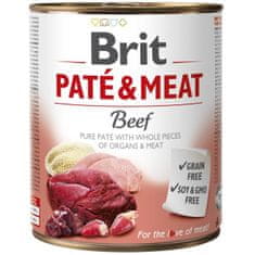 Brit Paté & Meat Cons. Marhahús 800 g