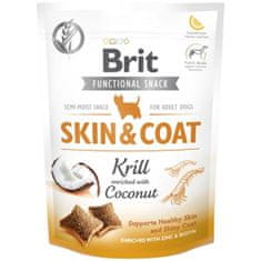 Brit Care Dog Funkcionális Snack Skin&Coat Krill 150 g