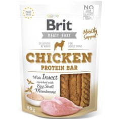 Brit Dog Jerky csirke rovaros fehérjeszelet 80g