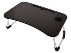 Pronett XJ4707 Laptop asztal 28 x 60 x 40 cm fekete