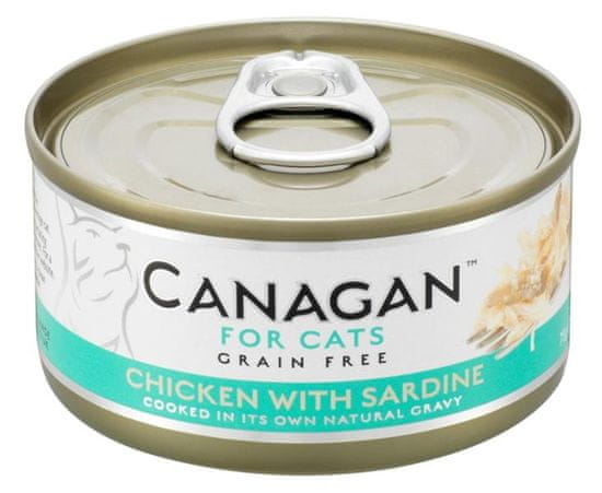 Canagan Cat cons. - Csirke és szardínia 75 g