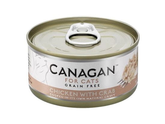 Canagan Cat cons. - Csirke és rák 75 g