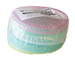 Fedél OMNIA 6,5cm műanyag, pasztell színek (5db)