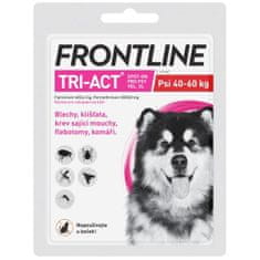 Frontline TRI-ACT spot-on kutya XL a.u.v. sol 1 x 6ml, 40-60kg