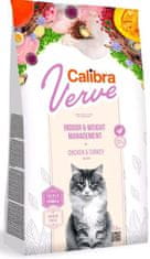 Calibra Cat Verve Grain Free Indoor&Weight Csirke 3,5 kg