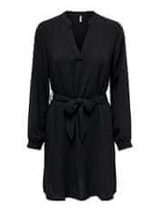 Jacqueline de Yong Női ruha JDYDIVYA Regular Fit 15300554 Black (Méret L)
