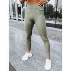 Dstreet Női csíkos leggings JUST zöld uy1588 M-L