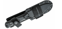 KA-BAR® KB-EK51 Short Drop Point harci kés 10,9 cm, fekete, Ultramid, Celcon hüvely