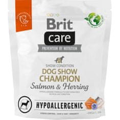 Brit Care Dog Hypoallergén Dog Show Champion Lazac+Hering 1 kg