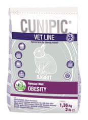 Cunipic VetLine Nyúl Obesity 1,36 kg