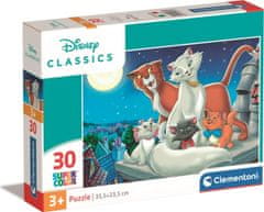 Clementoni Puzzle Disney klasszikusok: Arisztokáták 30 db