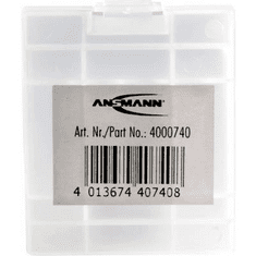 Ansmann 4db-os ceruza-, mikroelem tartó doboz (4000740)