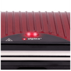 Alpina 25277 kontakt grill vörös (A25277)