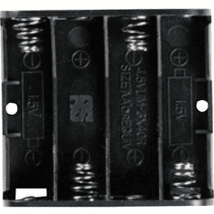 TAKACHi SN34PC Elemtartó 4x Ceruza (AA) Forrasztó tüske (H x Sz x Ma) 61.9 x 57.2 x 15 mm (SN34PC)