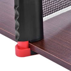 Northix Kihúzható ping-pong háló - hordozható 