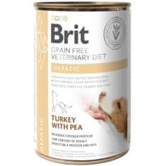 Brit Veterinary Diets Dog Cons. Hepatikus 400g