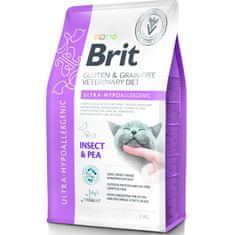 Brit Veterinary Diets Cat Ultra-hypoallergén Insect 2 kg