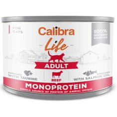 Calibra Cat Life Cons. Felnőtt marhahús 200g