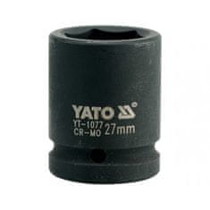 YATO Hosszabbító 3/4" hatszögletű ütvecsapó hüvely 27 mm CrMo