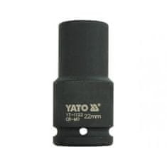 YATO Csapáskulcs 3/4" hatszögletű mély 22 mm CrMo