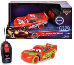 Jada Toys RC Cars Lightning McQueen egymeghajtós izzó versenyautó 1:32, 1kan