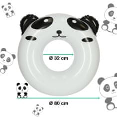 Aga Koło do pływania kółko dla dzieci 80cm panda