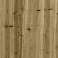 Greatstore 2 részes impregnált fenyőfa kerti ülőgarnitúra párnával