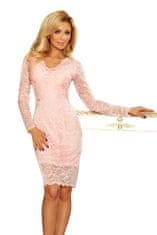 Numoco Női csipke ruha Cadwan pasztell rózsaszín XL