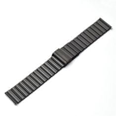 BStrap Steel szíj Samsung Galaxy Watch Active 2 40/44mm, black