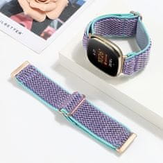 BStrap Pattern szíj Huawei Watch GT/GT2 46mm, purple