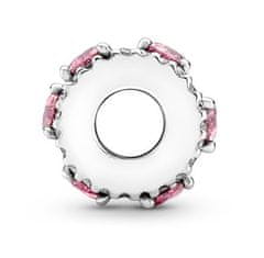 Pandora Csillogó ezüst gyöngy szívecskékkel 791161C01