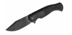 Fox Knives FX-524 B Eastwood Tiger nagy zsebkés 9,5 cm, fekete, Stonewash, G10