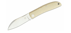 Fox Knives FX-273 MI Livri zsebkés 7 cm, Micarta, bőrtok