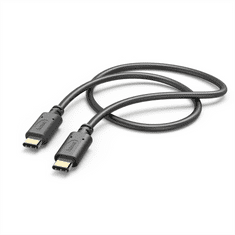 Hama USB-C 2.0 Type-C 1,5 m, fekete