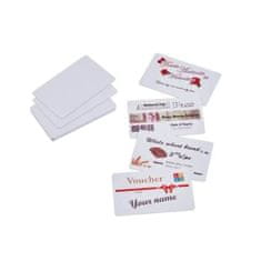 COLOP e-mark PVC kétoldalas nyomtatható kártya 85 x 50 mm 1 csomag = 50 db (e-markhoz, GO)