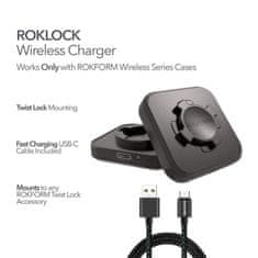 Rokform RokLock Wireless Twist Lock töltő, vezeték nélküli töltő
