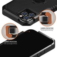Rokform Robusztus borítás iPhone 12 PRO MAX 6,7"-os készülékhez, fekete