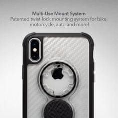Rokform Cover Crystal - Carbon Clear iPhone XS/X készülékhez