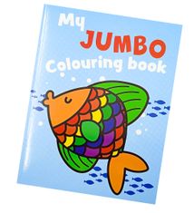 EXCELLENT Jumbo Maxi színező könyv - Magic Fish