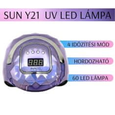 Sun SUN Y21 UV/LED műkörmös lámpa - Lila